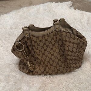 Gucci Brown Monogram Women's Bag